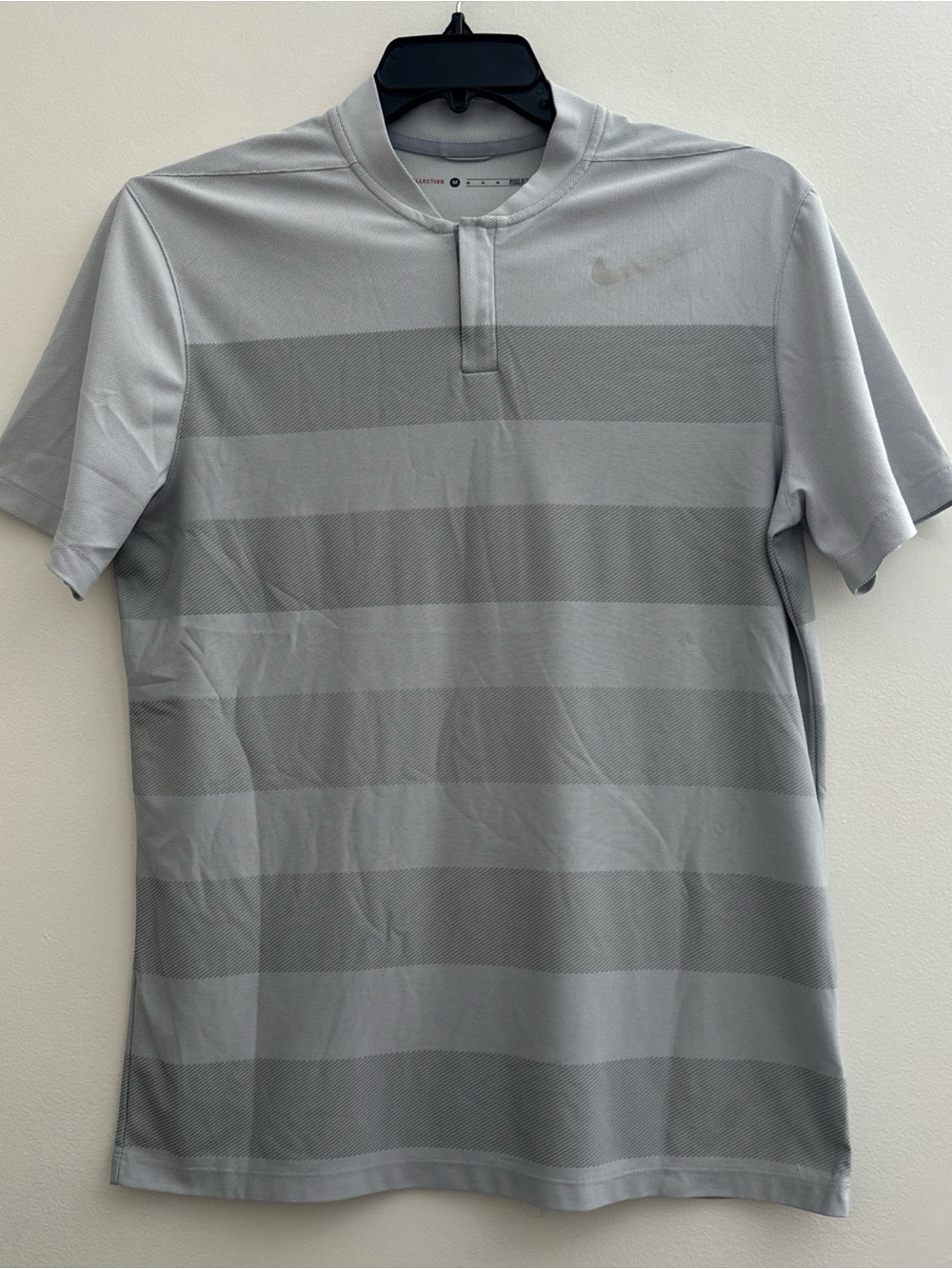 Nike Tiger Woods Collection Golf Polo Shirt Mens Size M Blade Collar Preowned